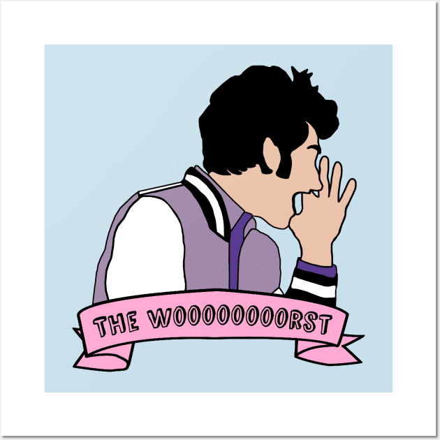 The Worst Jean Ralphio Wall Art by PeakedNThe90s